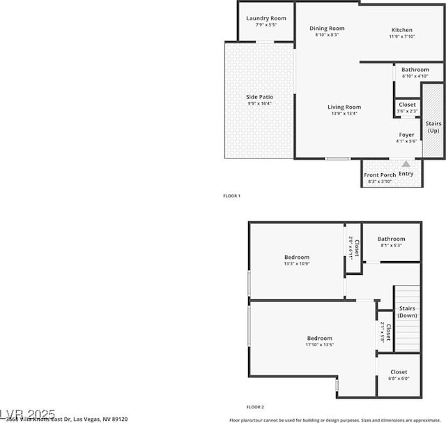 3668 Villa Knolls E Dr, Las Vegas, NV 89120 - view of home floor plan