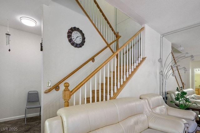 9357 Golden Timber Ln, Las Vegas, NV 89117 - stairway with baseboards