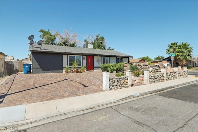 4027 Maple Hill Rd, Las Vegas, NV 89115 - view of ranch-style house