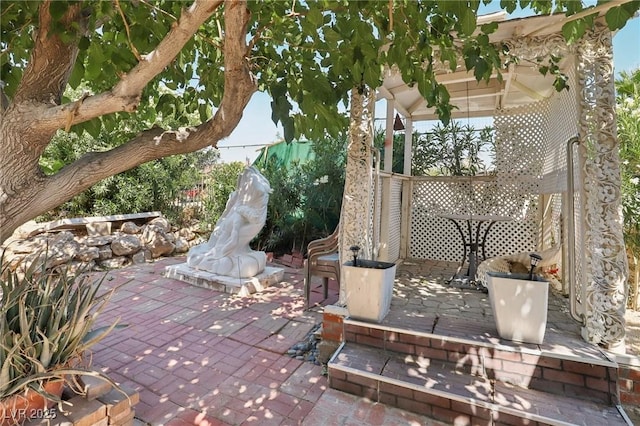 4027 Maple Hill Rd, Las Vegas, NV 89115 - view of patio / terrace