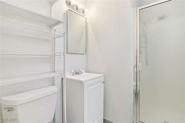 4027 Maple Hill Rd, Las Vegas, NV 89115 - bathroom with a shower stall and vanity