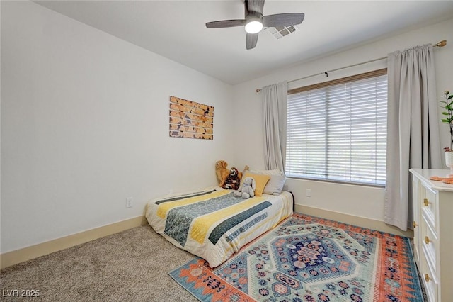 189 Andada Dr, Henderson, NV 89012 - bedroom with carpet floors and a ceiling fan