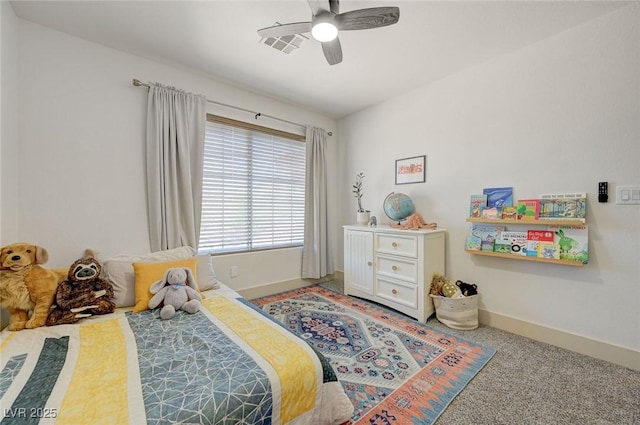 189 Andada Dr, Henderson, NV 89012 - bedroom with carpet and ceiling fan