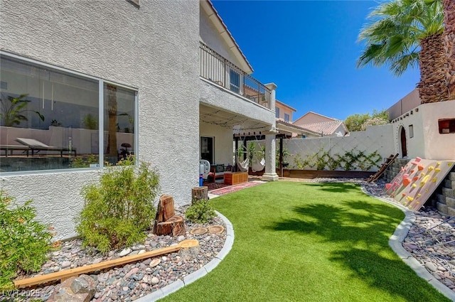 189 Andada Dr, Henderson, NV 89012 - view of yard with a balcony