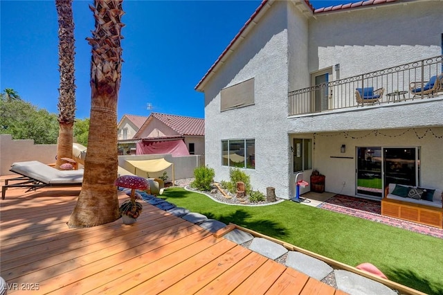 189 Andada Dr, Henderson, NV 89012 - view of wooden terrace