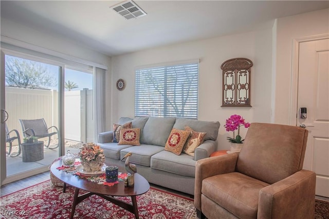 12237 Plum Mist Ct Unit 4, Las Vegas, NV 89183 - living room with wood finished floors