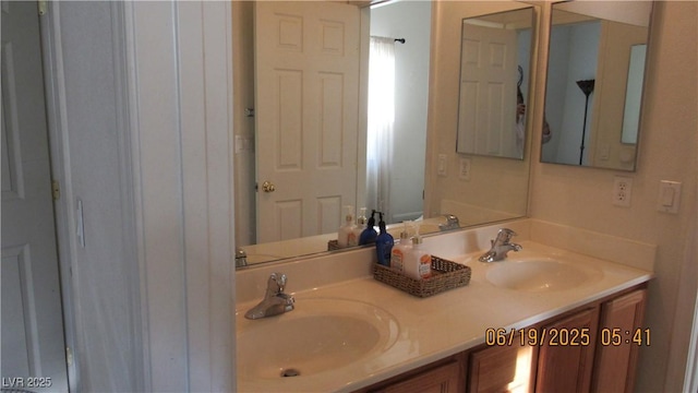 1504 Andrew David Ave, North Las Vegas, NV 89086 - bathroom with double vanity