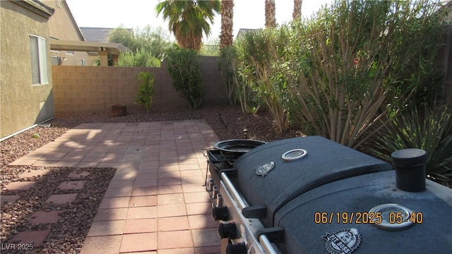 1504 Andrew David Ave, North Las Vegas, NV 89086 - view of patio / terrace featuring a grill