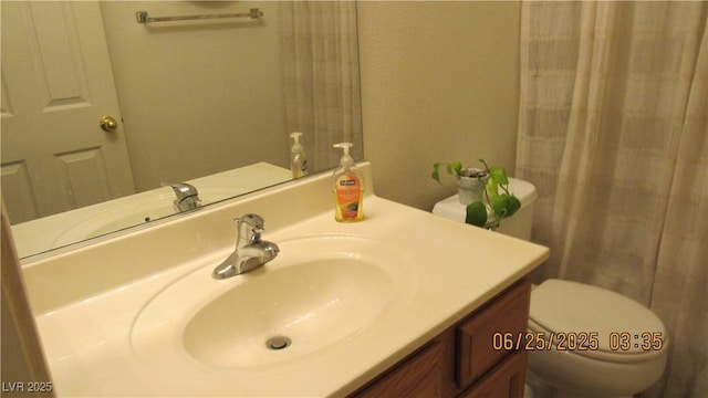 1504 Andrew David Ave, North Las Vegas, NV 89086 - bathroom with vanity and toilet