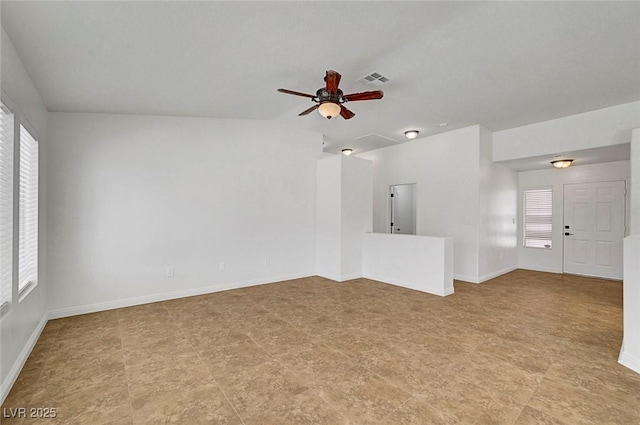 2059 Joy View Ln, Henderson, NV 89012 - empty room with ceiling fan and baseboards