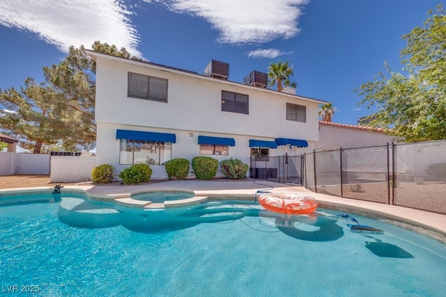 1926 Navarre Ln, Henderson, NV 89014 - view of pool with a pool with connected hot tub