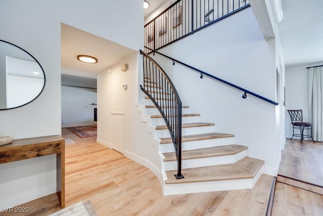 1926 Navarre Ln, Henderson, NV 89014 - stairs featuring wood finished floors and baseboards