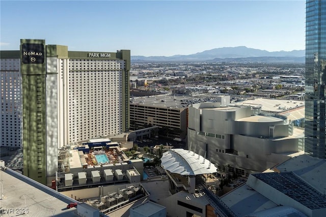 3722 Las Vegas Blvd Unit 2512E, Las Vegas, NV 89158 - city view with mountains