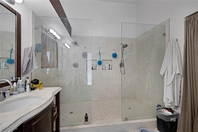 9100 Shelter Cove Ct, Las Vegas, NV 89117 - full bathroom with vanity and a walk in shower