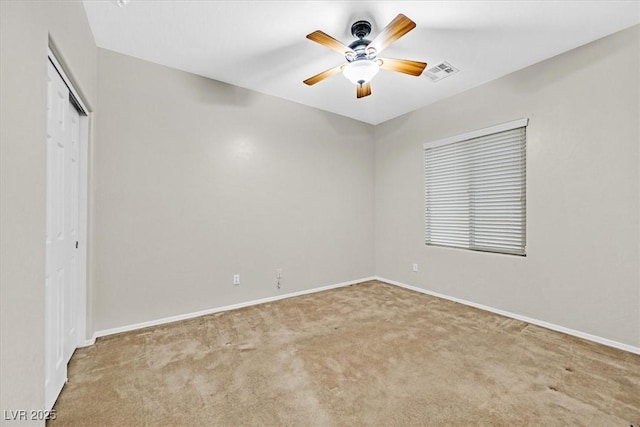 3720 Tack St, Las Vegas, NV 89122 - unfurnished room with carpet and a ceiling fan