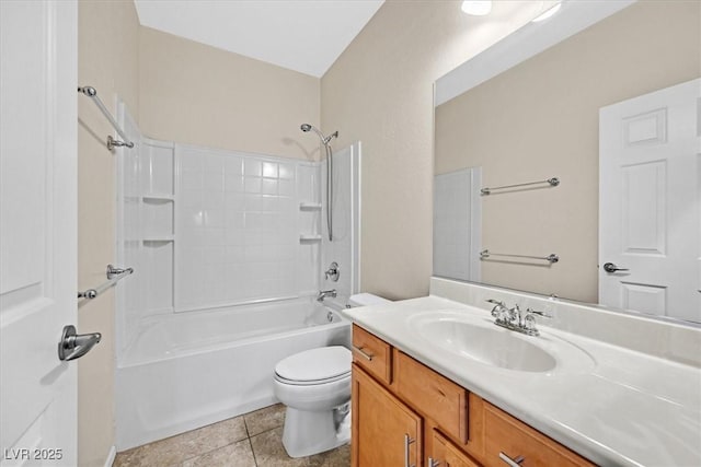 3720 Tack St, Las Vegas, NV 89122 - full bath featuring vanity, washtub / shower combination, and tile patterned flooring
