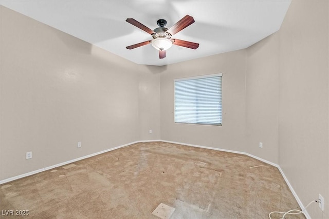 3720 Tack St, Las Vegas, NV 89122 - spare room featuring carpet and a ceiling fan