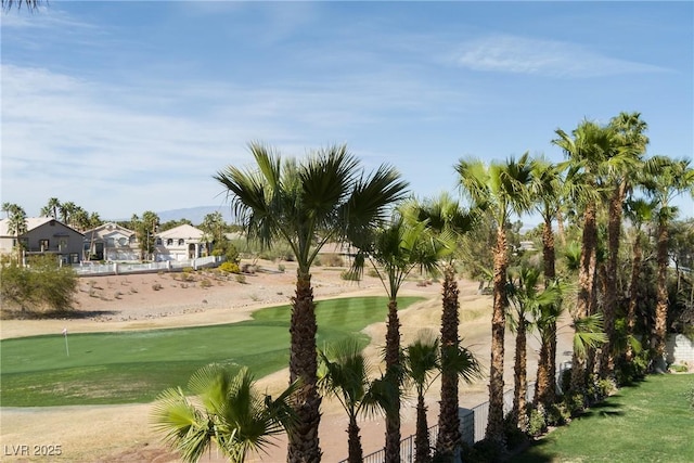 2041 Troon Dr, Henderson, NV 89074 - view of property's community with a putting area and view of golf course
