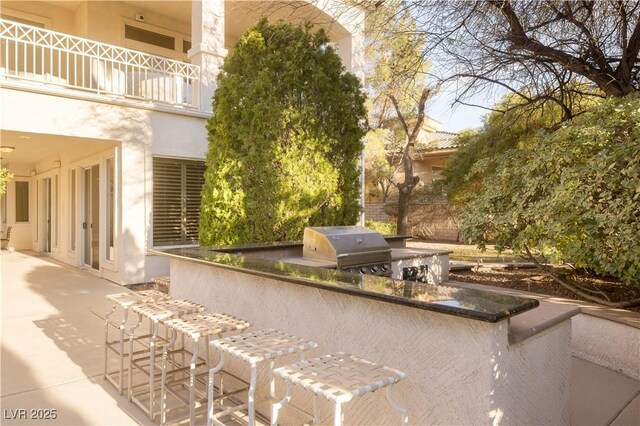 2041 Troon Dr, Henderson, NV 89074 - view of patio featuring area for grilling