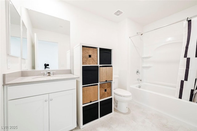 3240 Avernus Ave, Henderson, NV 89044 - full bathroom featuring vanity, shower / washtub combination, and tile patterned floors