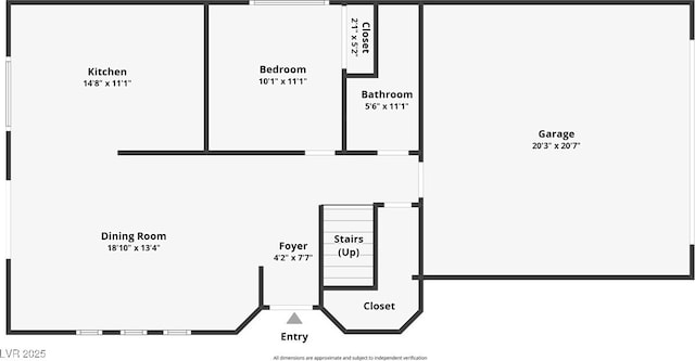 6346 Azurelyn Ave, Las Vegas, NV 89122 - view of room layout