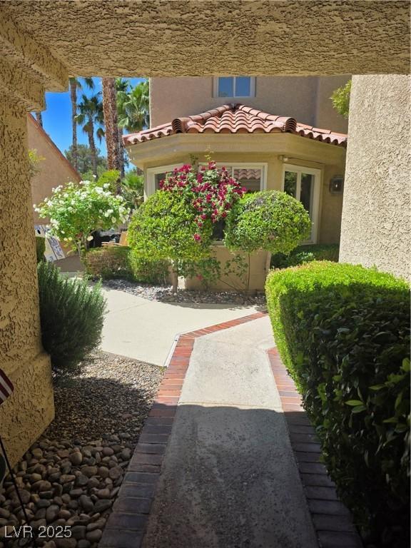 5133 Southern Hills Ln, Las Vegas, NV 89113 - view of yard