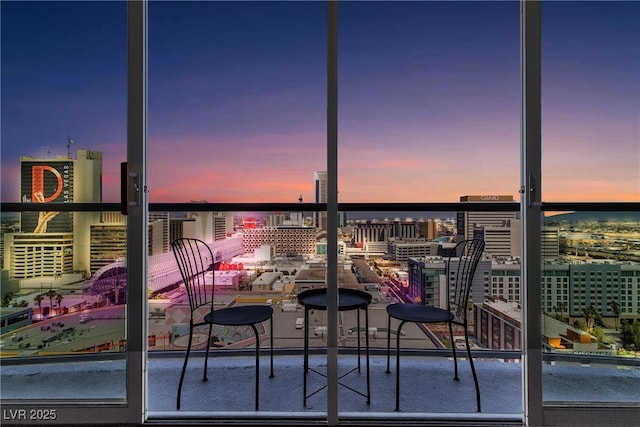150 Las Vegas Blvd Unit 1906, Las Vegas, NV 89101 - balcony featuring a view of city
