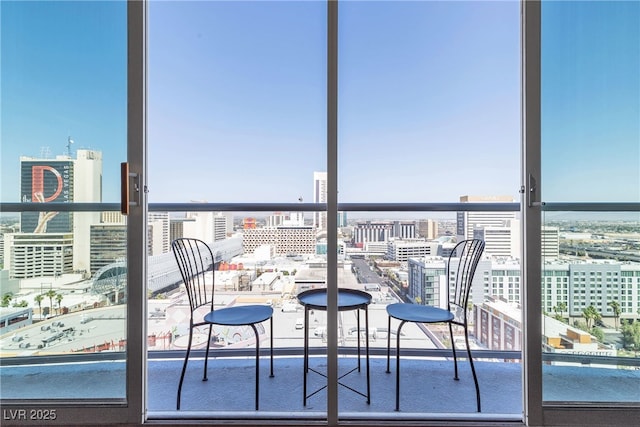 150 Las Vegas Blvd Unit 1906, Las Vegas, NV 89101 - balcony with a view of city