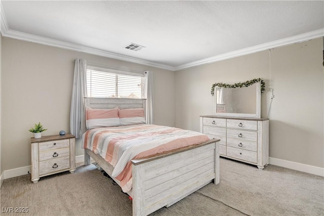 5516 Tantalum Ln, Las Vegas, NV 89122 - bedroom featuring ornamental molding and light colored carpet