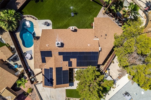 3708 Lorraine Ln, Las Vegas, NV 89120 - bird's eye view of a pool