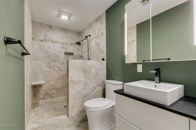 3708 Lorraine Ln, Las Vegas, NV 89120 - bathroom with tiled shower and vanity