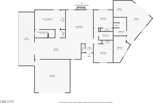 3708 Lorraine Ln, Las Vegas, NV 89120 - view of home floor plan