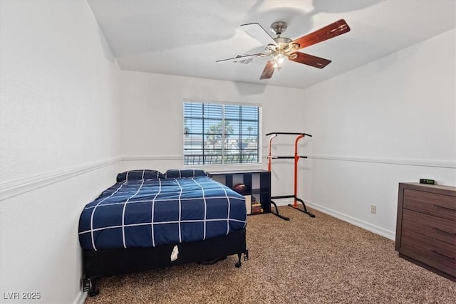 741 Wildwood Beach Ave, Henderson, NV 89052 - bedroom featuring carpet and ceiling fan