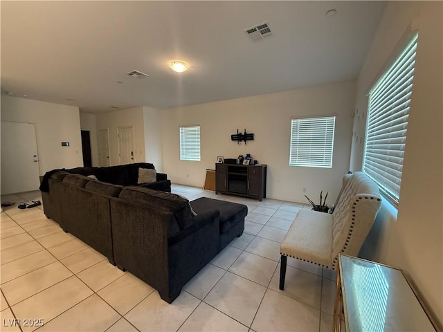 1618 Dakota Group Ave, North Las Vegas, NV 89084 - living room featuring light tile patterned floors