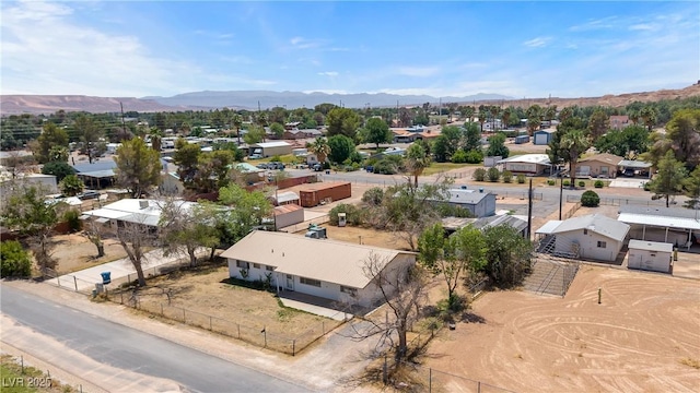 585 W Ingram Ave, Overton, NV 89040 - aerial view of residential area with a mountainous background