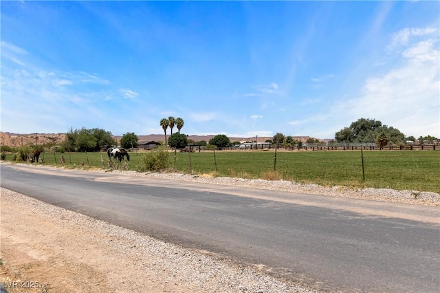 585 W Ingram Ave, Overton, NV 89040 - view of asphalt road with a view of rural / pastoral area