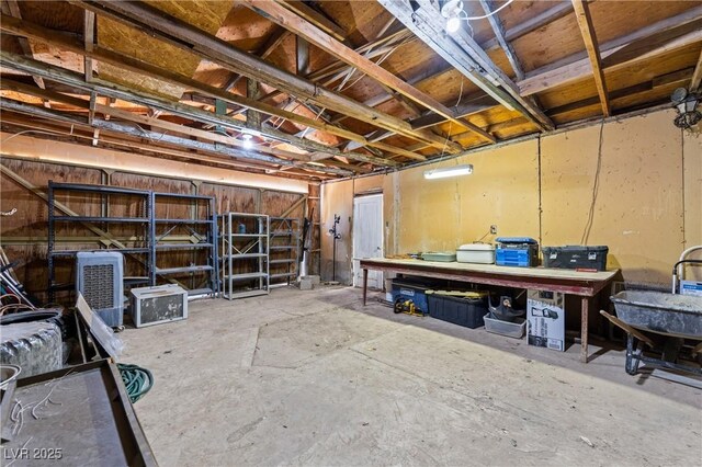 585 W Ingram Ave, Overton, NV 89040 - below grade area with a workshop area