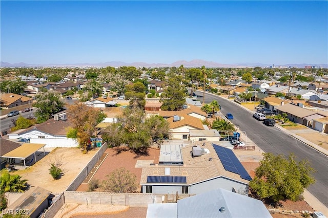 5800 Auborn Ave, Las Vegas, NV 89108 - aerial perspective of suburban area with mountains