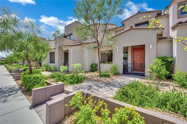 530 Sonoma Range St, Las Vegas, NV 89138 - view of front of property featuring stucco siding and a tile roof