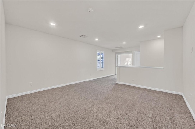 9327 Ettrick Ct, Las Vegas, NV 89178 - unfurnished room featuring carpet floors, recessed lighting, and a smoke detector
