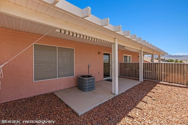 731 Appletree Ln, Mesquite, NV 89027 - view of patio / terrace featuring a mountain view