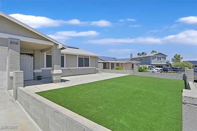 808 Vermillion Dr, Henderson, NV 89002 - view of yard featuring a patio area