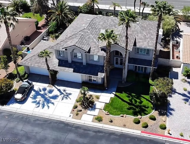 9905 Fox Springs Dr, Las Vegas, NV 89117 - view from above of property