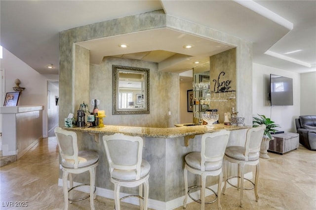 9905 Fox Springs Dr, Las Vegas, NV 89117 - indoor wet bar with baseboards