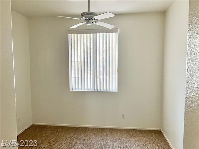 338 Brilliant Summit Cir, Henderson, NV 89052 - carpeted empty room with a ceiling fan and baseboards