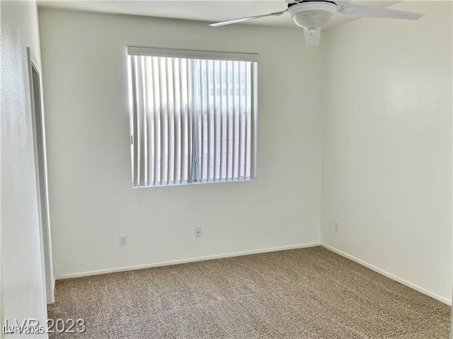 338 Brilliant Summit Cir, Henderson, NV 89052 - empty room featuring carpet flooring and ceiling fan