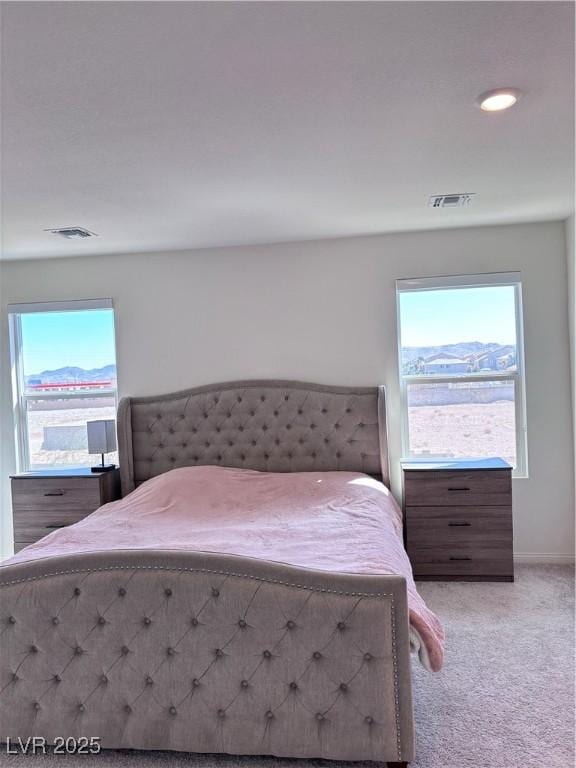 4993 Birchland Manor Ave, Las Vegas, NV 89139 - bedroom featuring multiple windows and carpet