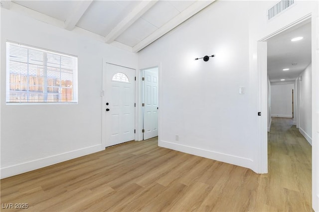 1916 Howard Ave, Las Vegas, NV 89104 - entrance foyer featuring light wood-style floors and baseboards