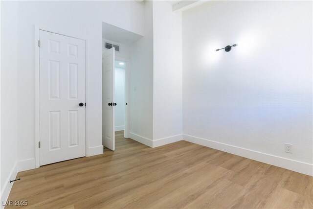 1916 Howard Ave, Las Vegas, NV 89104 - spare room with light wood finished floors and baseboards