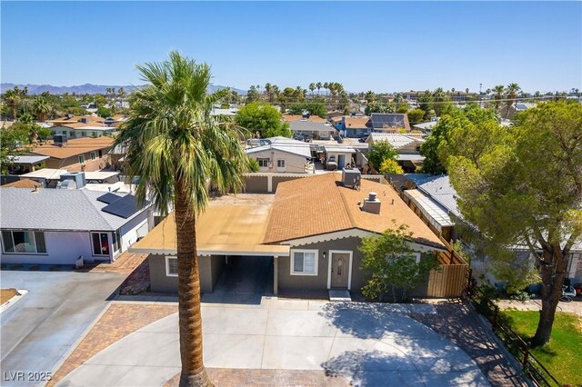 1916 Howard Ave, Las Vegas, NV 89104 - aerial view of residential area